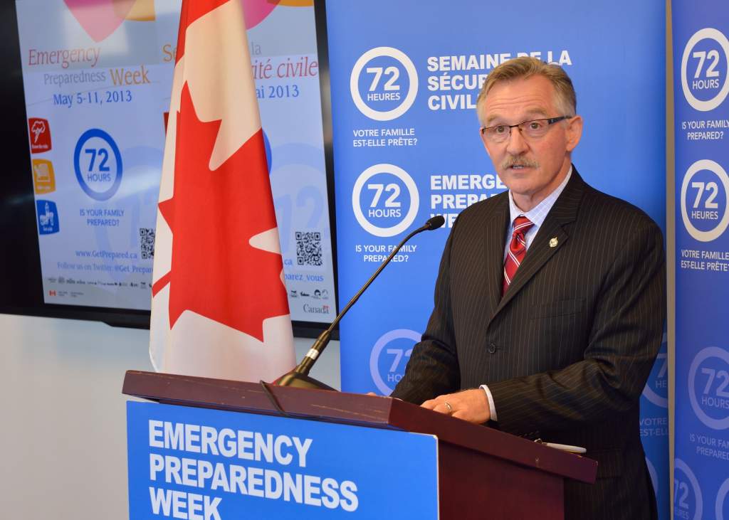 Le gouvernement Harper lance la Semaine de la sécurité civile