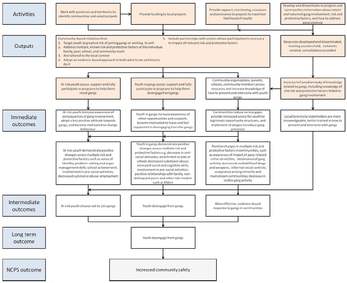 The YGPF Logic Model