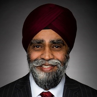 L'honorable Harjit S. Sajjan