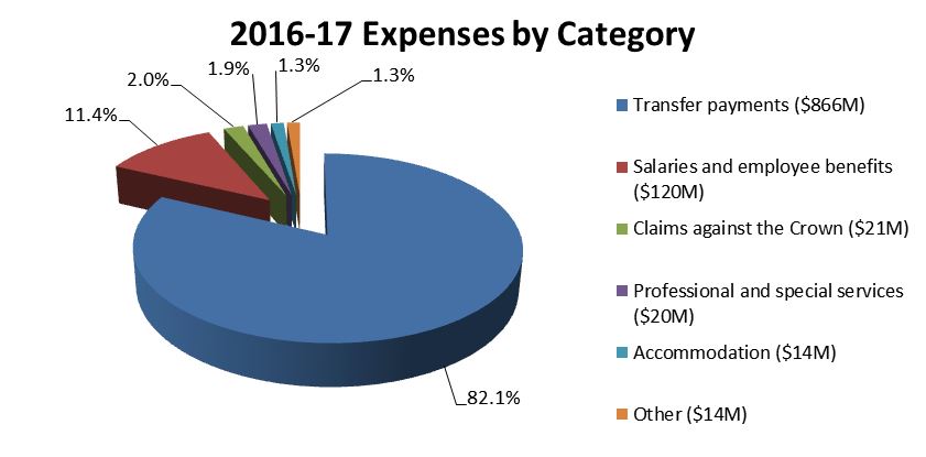 2016-17 Expenses by Category