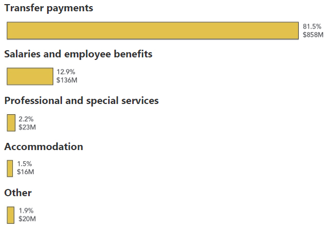 2019-20 Expenses by Category