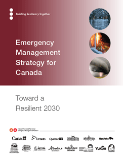 Photo of the Emergency Management Strategy for Canada cover