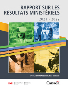 Rapport sur les résultats ministériels 2021-2022
