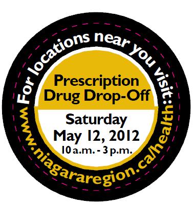Prescription Drug Drop-Off Sticker